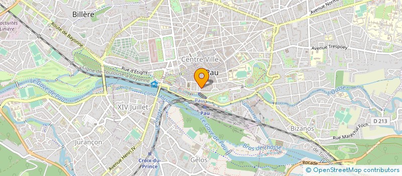 localisation de l'entreprise SM PAU BEARN PYRENEES MOBILITES à PAU