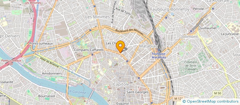 localisation de l'entreprise SM PEINTURE à TOULOUSE