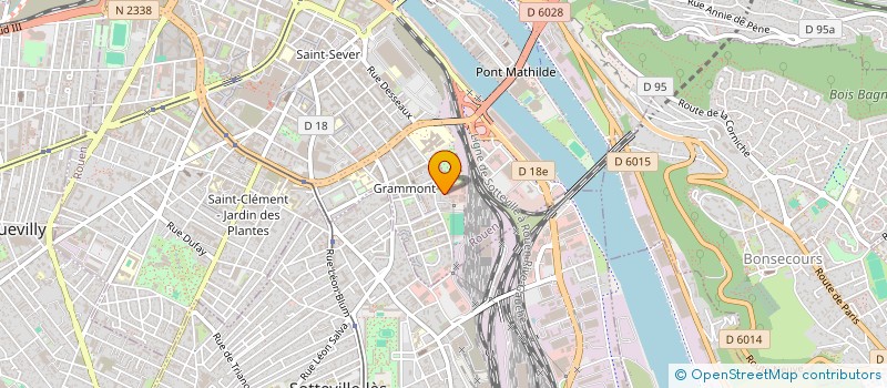 localisation de l'entreprise SM PEINTURE à ROUEN