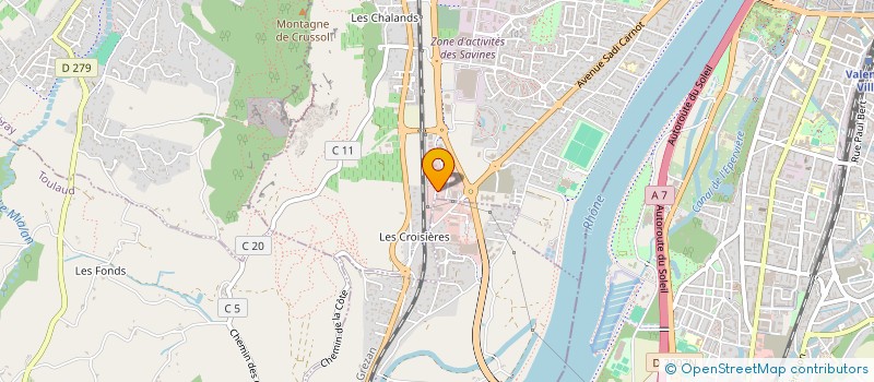 localisation de l'entreprise SM PLAN  GUILHERAND-GRANGES