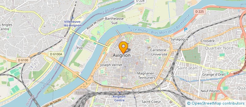 localisation de l'entreprise SM POUR LA VALORISATION DES DECHETS DU PAYS D AVIGNON  AVIGNON