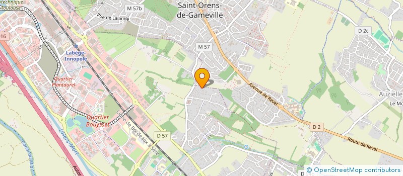 localisation de l'entreprise SM PRODUCTIONS  LABEGE