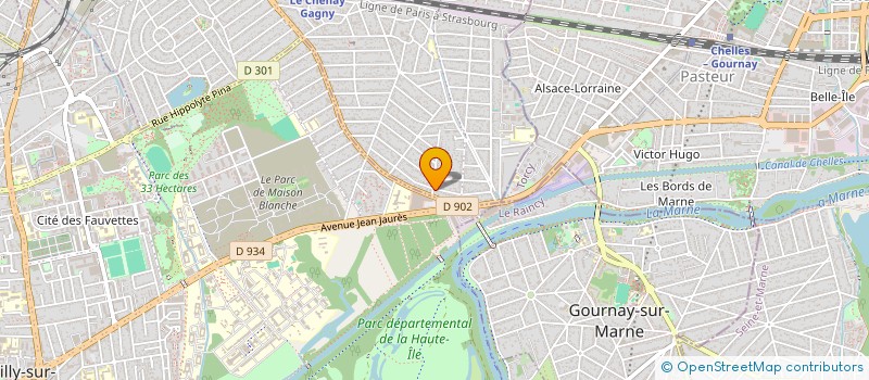 localisation de l'entreprise SM-RENO à GAGNY