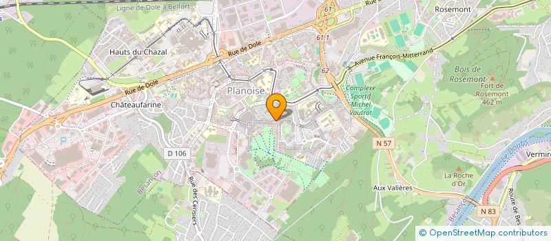 localisation de l'entreprise SM.RENO25 à BESANCON