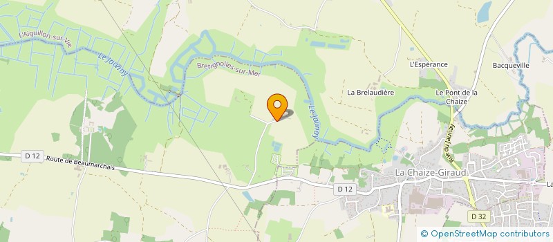 localisation de l'entreprise SM RENOV' à BRETIGNOLLES-SUR-MER