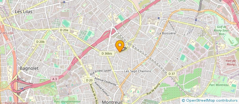 localisation de l'entreprise SM RENOVATION à ROMAINVILLE