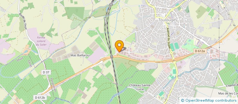 localisation de l'entreprise SM SEBASTIEN à TOULOUGES