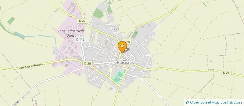 localisation de l'entreprise SM SECTEUR SCOLAIRE DE PUISEAUX  BEAUNE-LA-ROLANDE