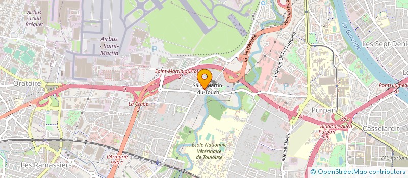 localisation de l'entreprise SM SECURITE à TOULOUSE