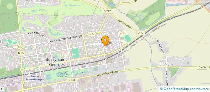 localisation de l'entreprise SM SERVICES  BUSSY-SAINT-GEORGES