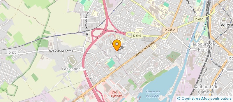 localisation de l'entreprise SM TECHNOLOGIES  PARIS