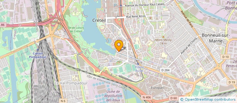 localisation de l'entreprise SM TEXTILES à CRETEIL