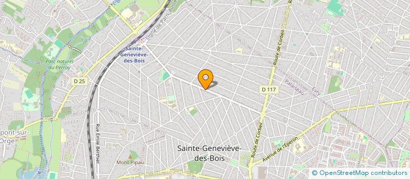 localisation de l'entreprise SM. TRANSAC à SAINTE-GENEVIEVE-DES-BOIS