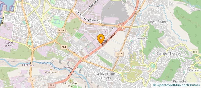 localisation de l'entreprise SM TRANSPORT  LE PORT