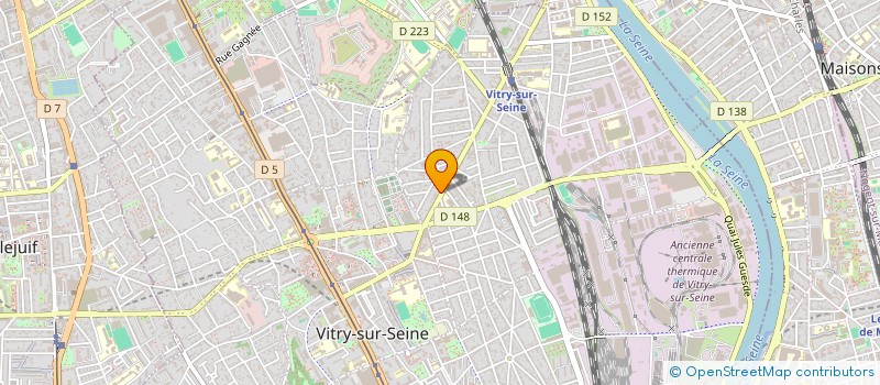 localisation de l'entreprise SM TRANSPORT à VITRY-SUR-SEINE