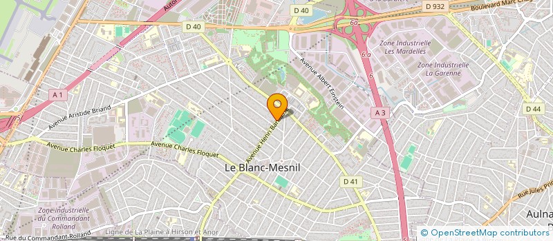 localisation de l'entreprise SM VARAHI à LE BLANC-MESNIL