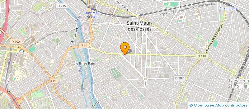 localisation de l'entreprise SM-VECCHIO  SAINT-MAUR-DES-FOSSES