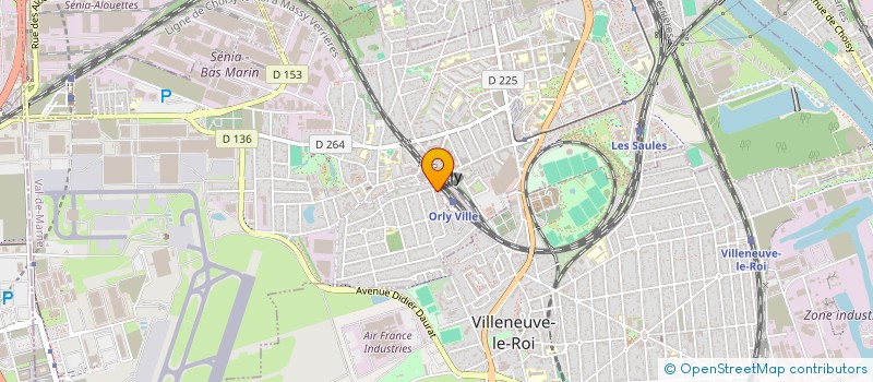 localisation de l'entreprise SM1 VIDEO  ORLY