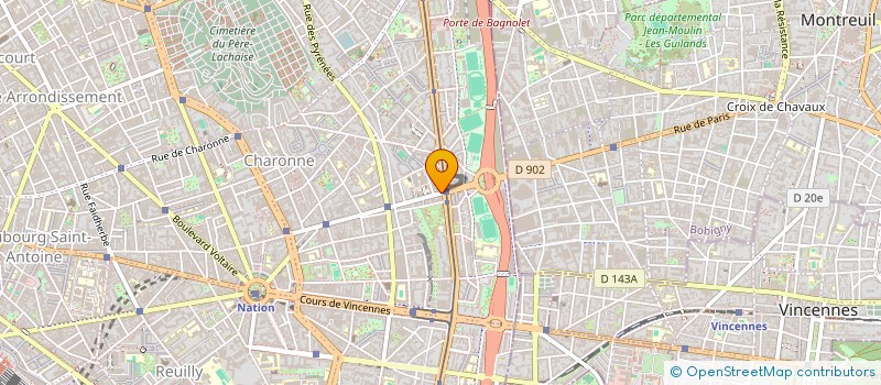 localisation de l'entreprise SM2CAR  PARIS