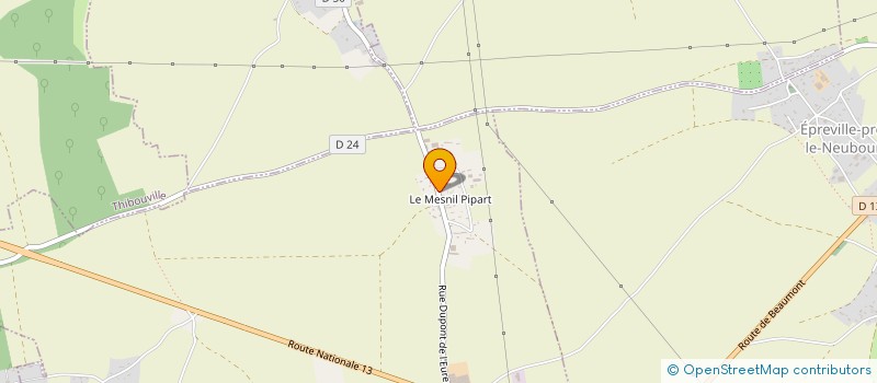 localisation de l'entreprise SM2I  ECARDENVILLE-LA-CAMPAGNE