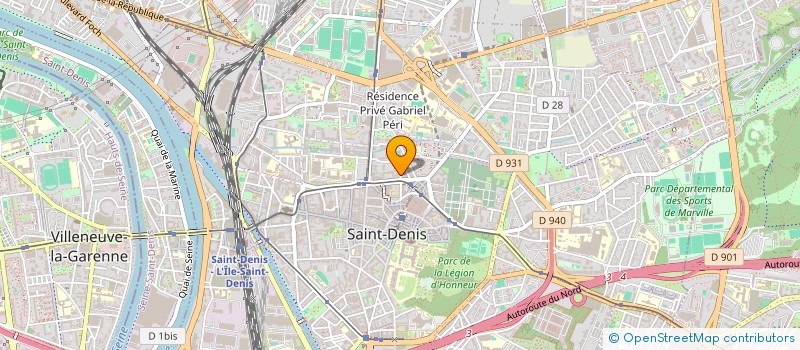 localisation de l'entreprise SM2J  SAINT-DENIS