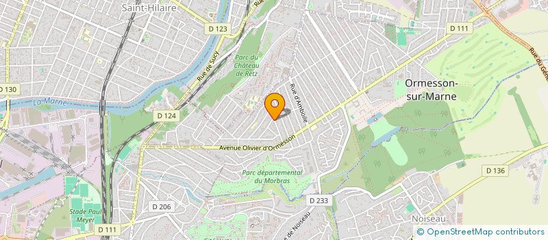 localisation de l'entreprise SM2P 187  ORMESSON-SUR-MARNE