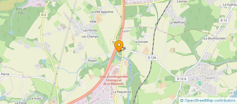 localisation de l'entreprise SM2P  AUCALEUC