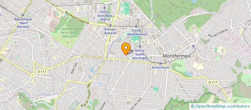 localisation de l'entreprise SM2S  MONTFERMEIL