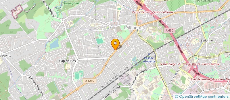 localisation de l'entreprise SM3  PESSAC