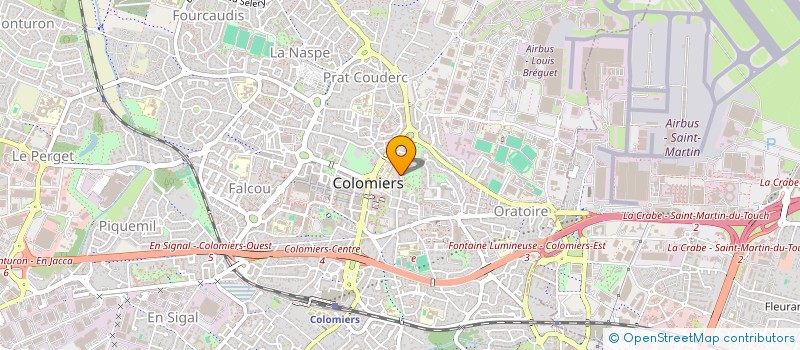 localisation de l'entreprise SM31 à COLOMIERS