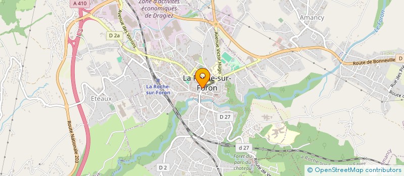 localisation de l'entreprise SM4CC à LA ROCHE-SUR-FORON