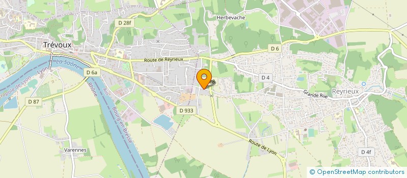 localisation de l'entreprise SM5I à REYRIEUX