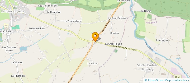localisation de l'entreprise SMA à SOULEUVRE EN BOCAGE