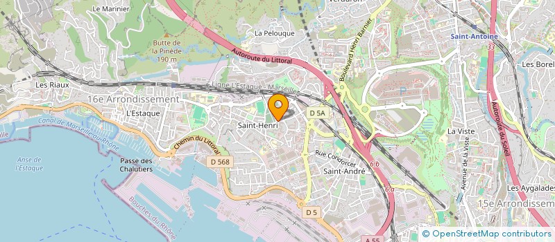 localisation de l'entreprise SMA à MARSEILLE