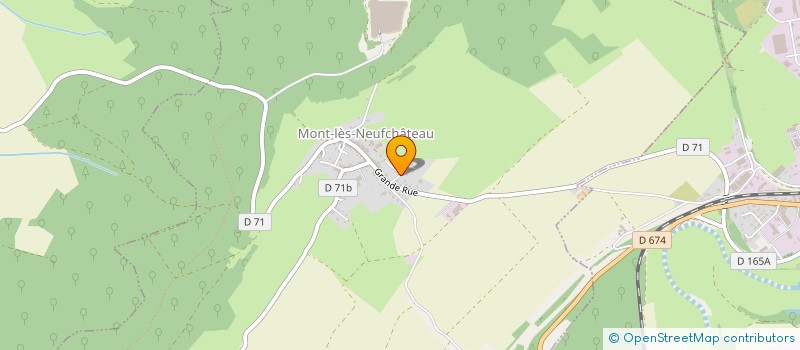 localisation de l'entreprise SMA à MONT-LES-NEUFCHATEAU