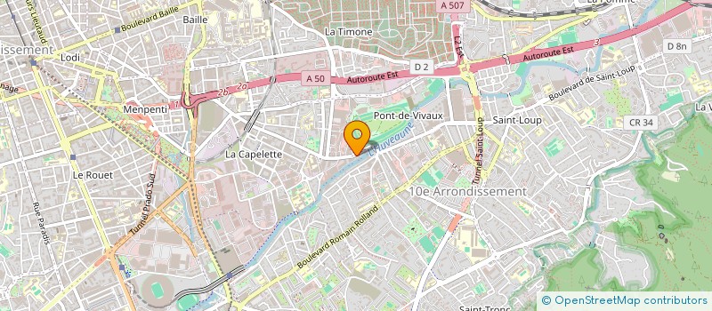 localisation de l'entreprise SMA à MARSEILLE