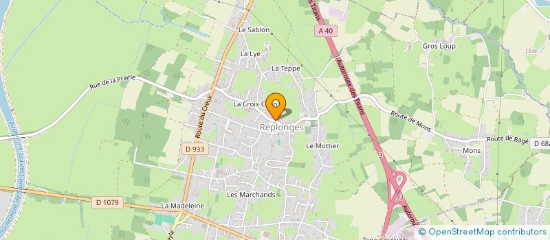 localisation de l'entreprise SMA à REPLONGES