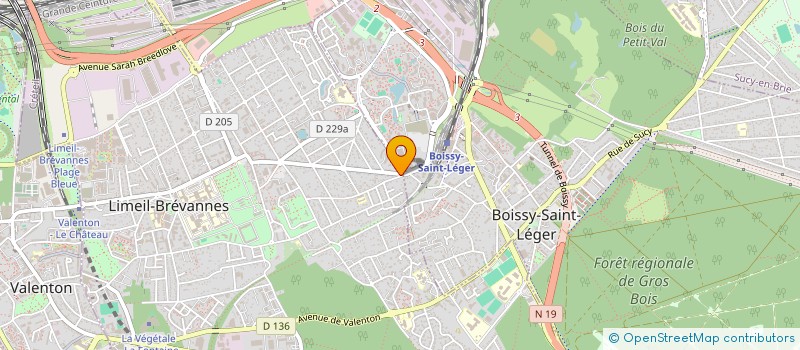 localisation de l'entreprise SMA à LIMEIL BREVANNES