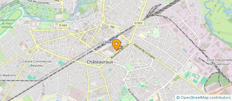 localisation de l'entreprise SMA à CHATEAUROUX