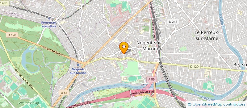 localisation de l'entreprise SMA 94  NOGENT-SUR-MARNE