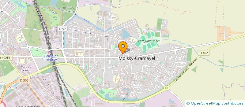 localisation de l'entreprise SMA AUTO à MOISSY-CRAMAYEL