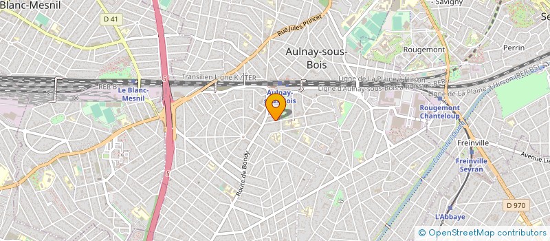 localisation de l'entreprise SMA BATIMENT à AULNAY SOUS BOIS
