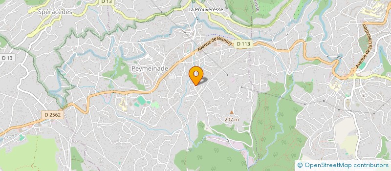 localisation de l'entreprise SMA BATIMENT à PEYMEINADE