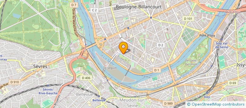 localisation de l'entreprise SMA CONSEILS ET ETUDES TECHNIQUES à BOULOGNE-BILLANCOURT