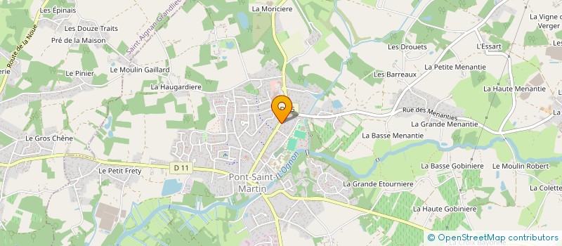 localisation de l'entreprise SMA DESTOCK  PONT-SAINT-MARTIN