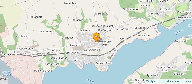 localisation de l'entreprise SMA FINANCES  GUIPAVAS