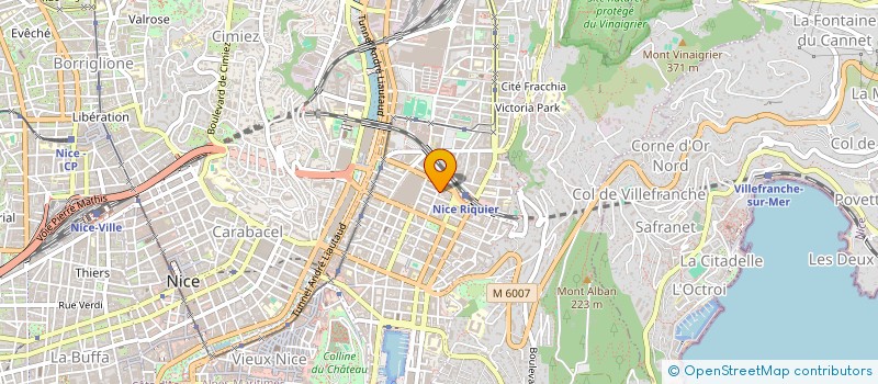localisation de l'entreprise SMA RENOV à NICE