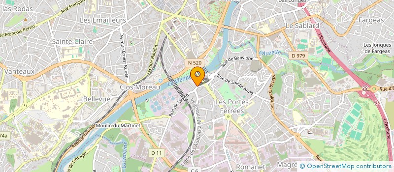 localisation de l'entreprise SMA RENOVATION à LIMOGES