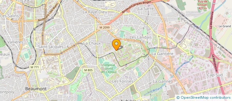 localisation de l'entreprise SMA-RTY à AUBIERE