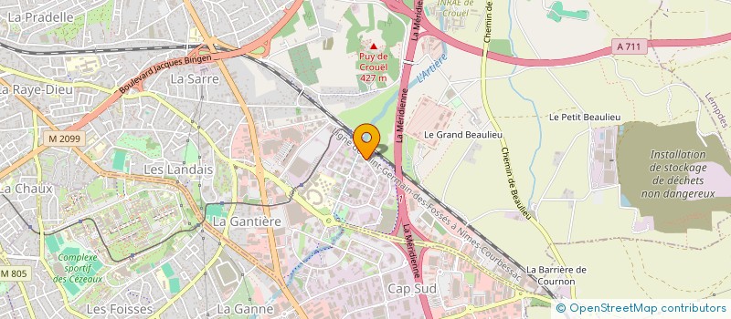 localisation de l'entreprise SMA (SECURITE METIER D'AVENIR) à CLERMONT-FERRAND